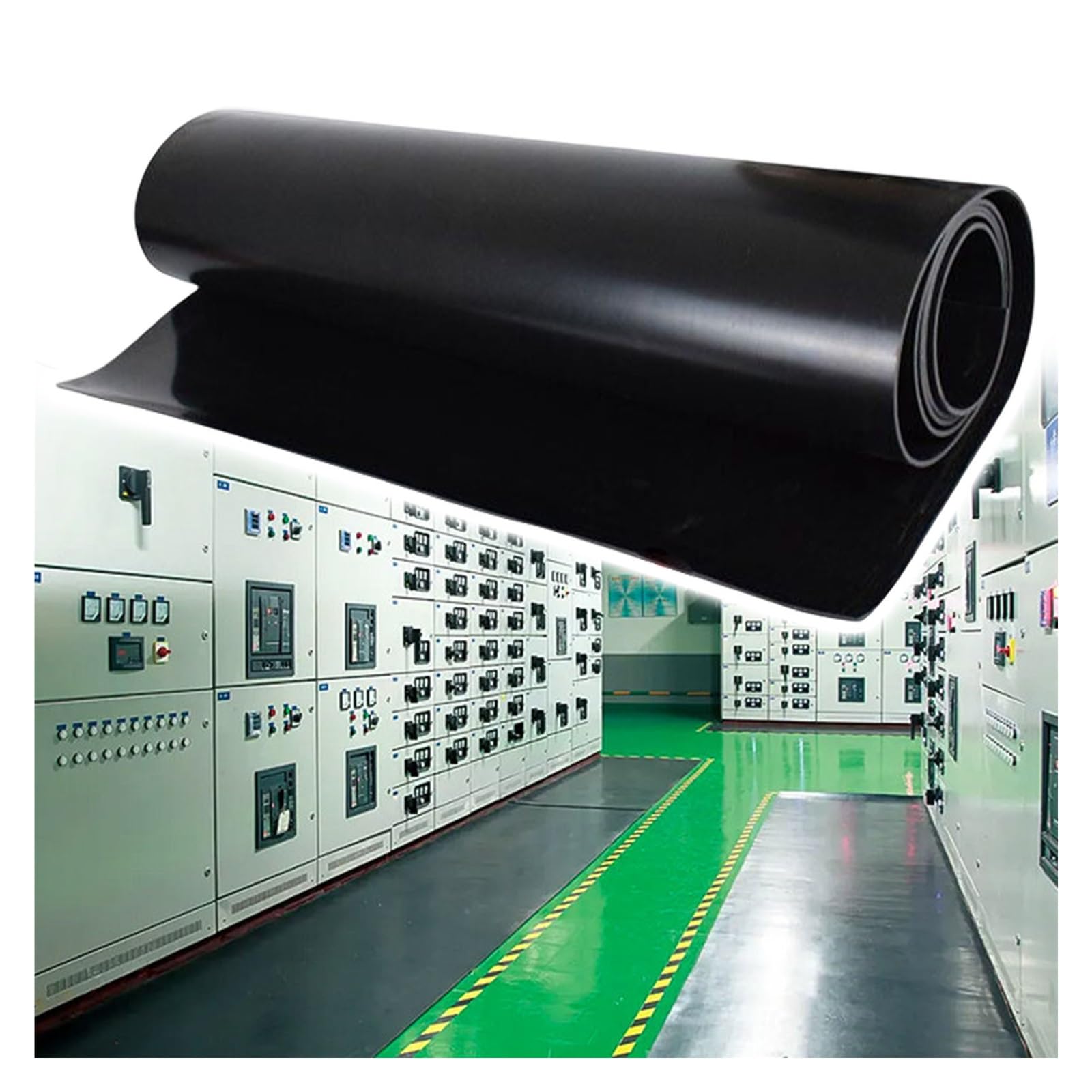 Tapis de sécurité électrique isolant pour sécuriser le plancher de votre garage