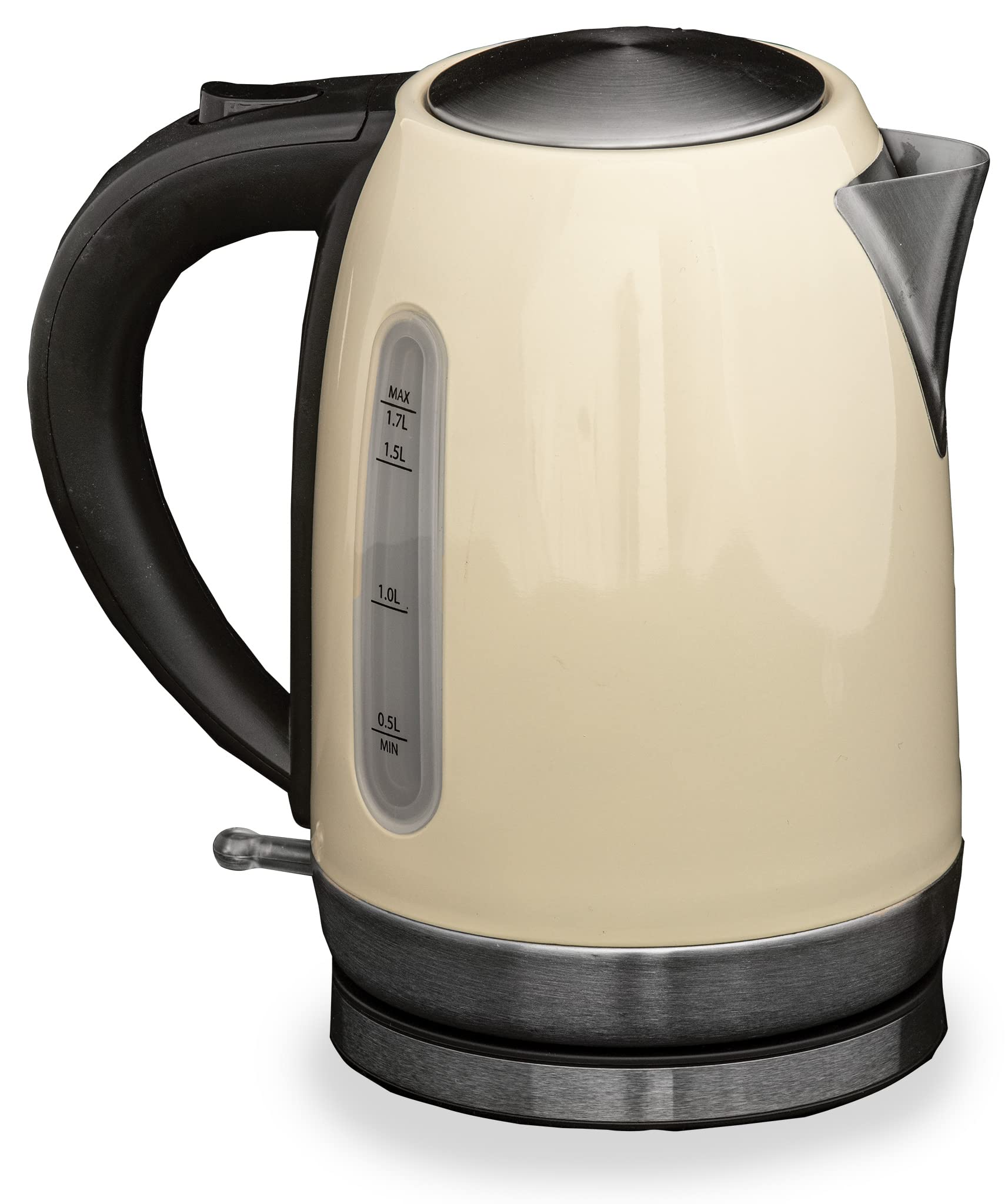 Quest Leisure Products Rocket Low Wattage Caravan/Motorhome Kettle (Cream, 1.7 Litre)