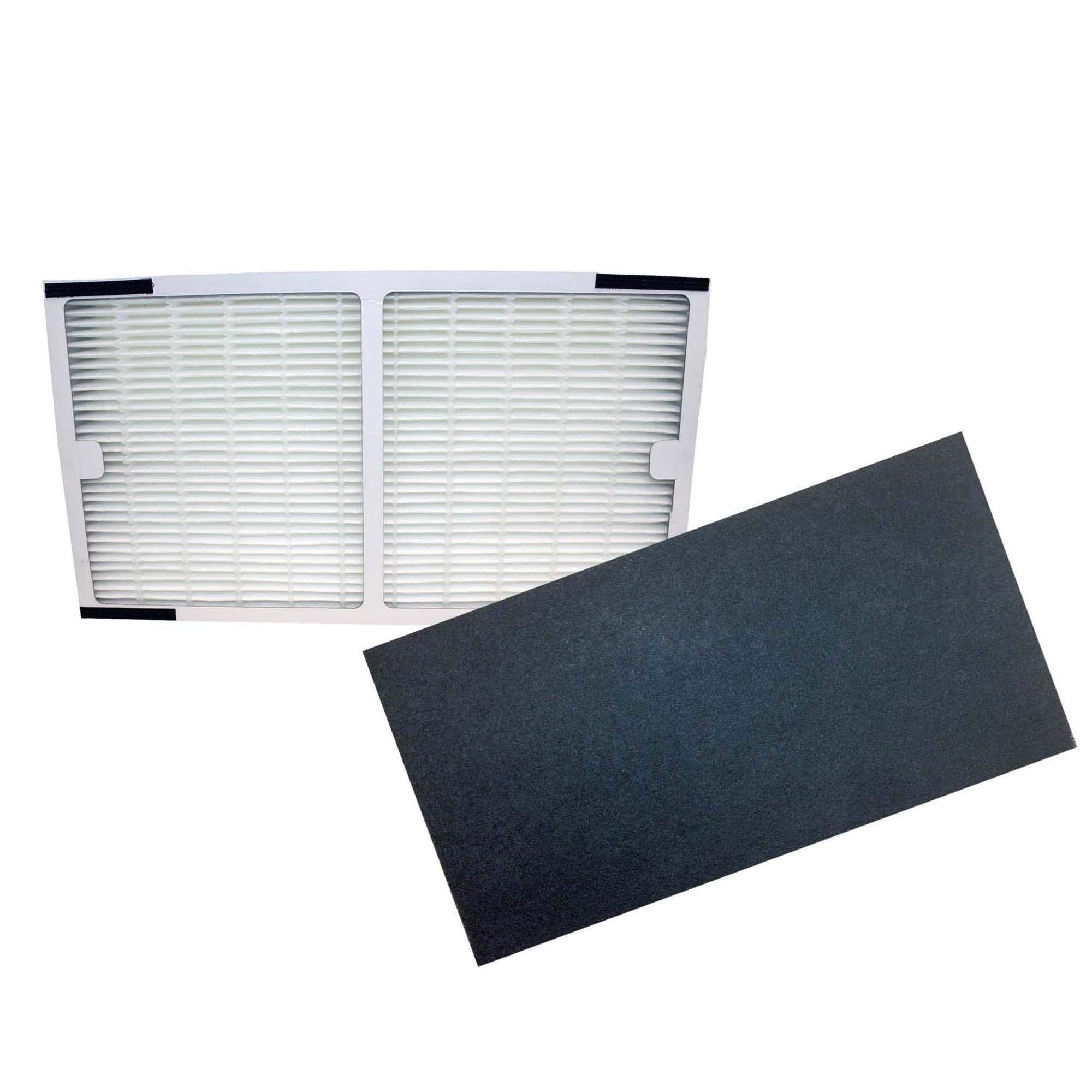 Crucial Air Replacement Air Filter - Compatible with Idylis C Filter Part # IAF-H-100C, 302656 Air Purifier Filter & Carbon Filter, Filter Kit Fits Idylis C IAP-10-200, IAP-10-280 - Bulk (2 Pack)