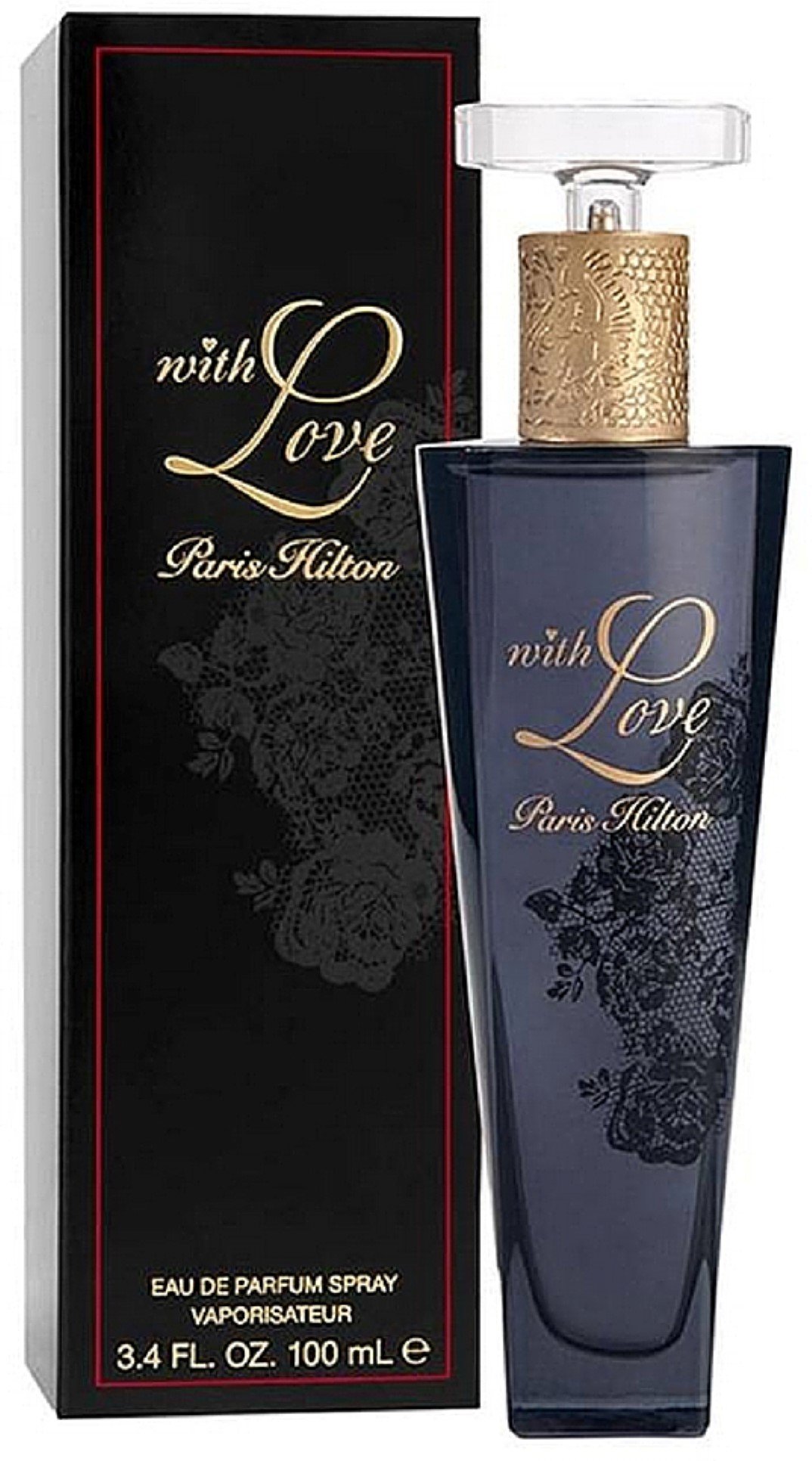 Paris Hilton With Love Eau De Parfum Spray 3.40 oz (Pack of 5