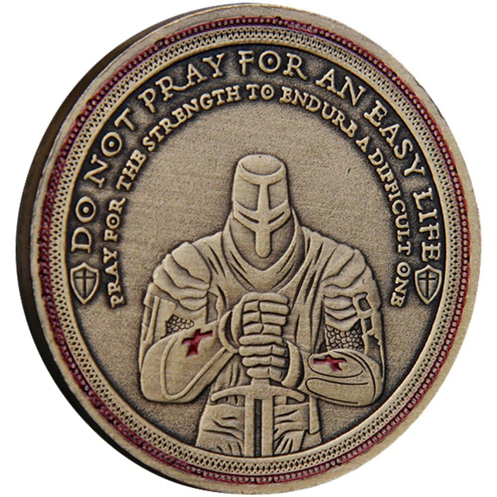 Amazon.co.jp: コイン レトロ テンプル騎士団 十字軍 記念コイン