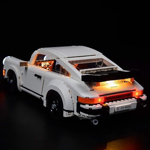 Miniatura 4 de Kyglaring Juego de iluminación LED para (kit de construcción Porsche 911) - Kit de luces compatible con el modelo de bloques de construcción Lego
