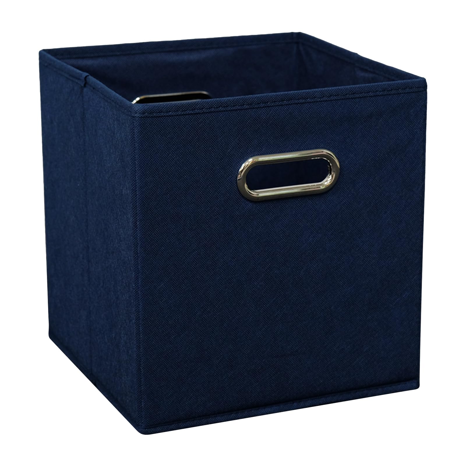Nucelit Fabric Storage Cube File and Folder Organizer Box Decorative Linen Filing Storage Organizer for File Box with Lid for