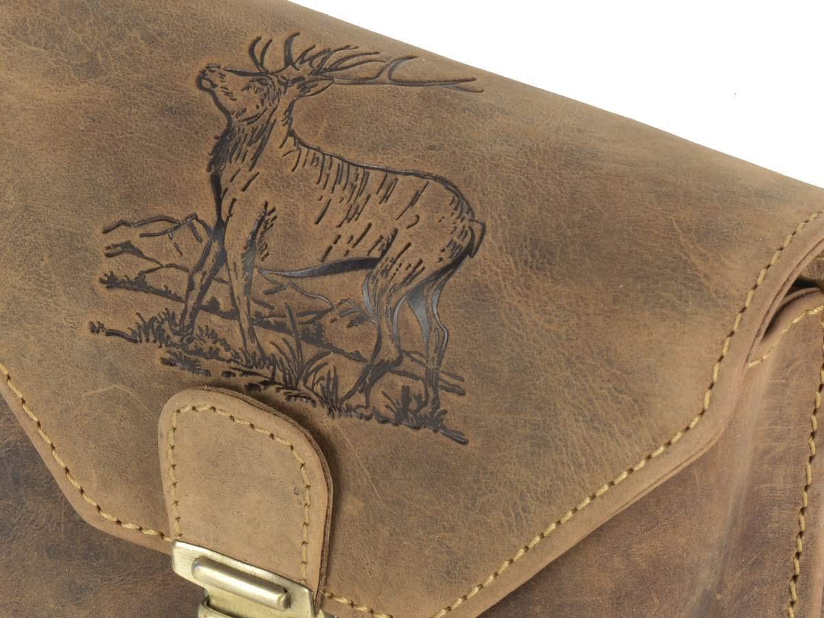 Greenburry Marsupio Vintage Outdoor in pelle 15 cm