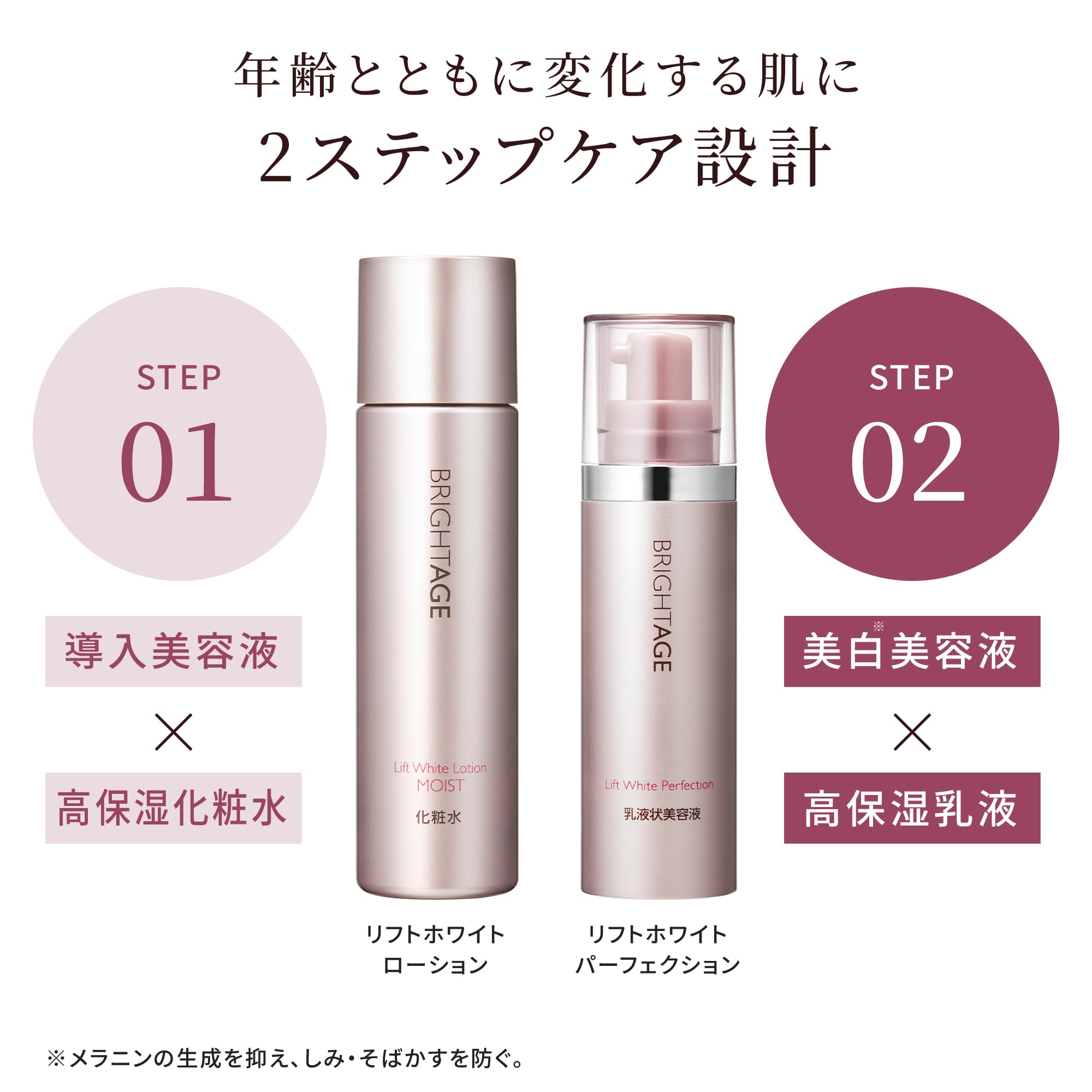 Amazon.co.jp: ブライトエイジ 〈リフトホワイトローションモイスト