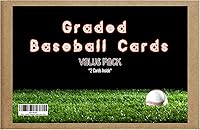 Vista 4 de Paquete económico de tarjetas de béisbol graduadas y juego de regalo│Contiene 2 tarjetas de béisbol graduadas con oportunidad de autógrafos