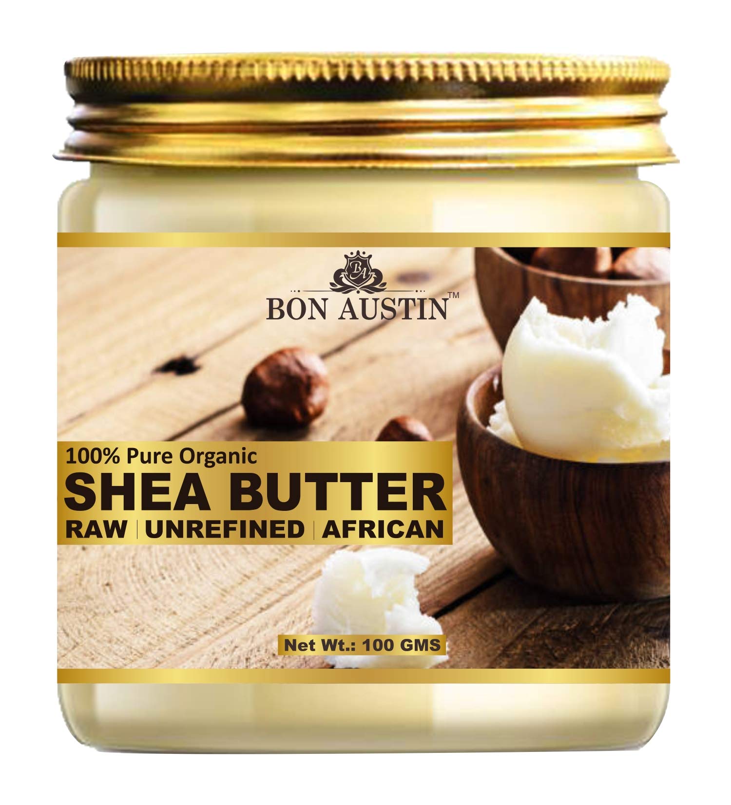 Bon Austin Natural Shea Butter for Skin and Face (Pack of 1, 100 gram)|Raw and Unrefined Shea Butter Body Wash shea butter for Hair Mask, Face Moisturizer and Stretch Marks|-picture-21