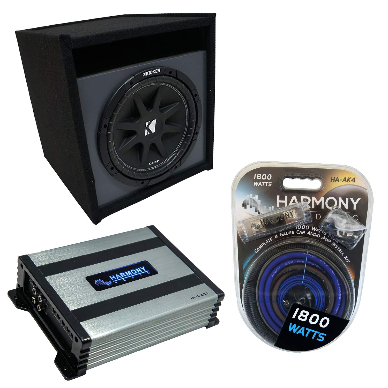 Harmony Audio Universal Car Stereo Paintable Ported 10