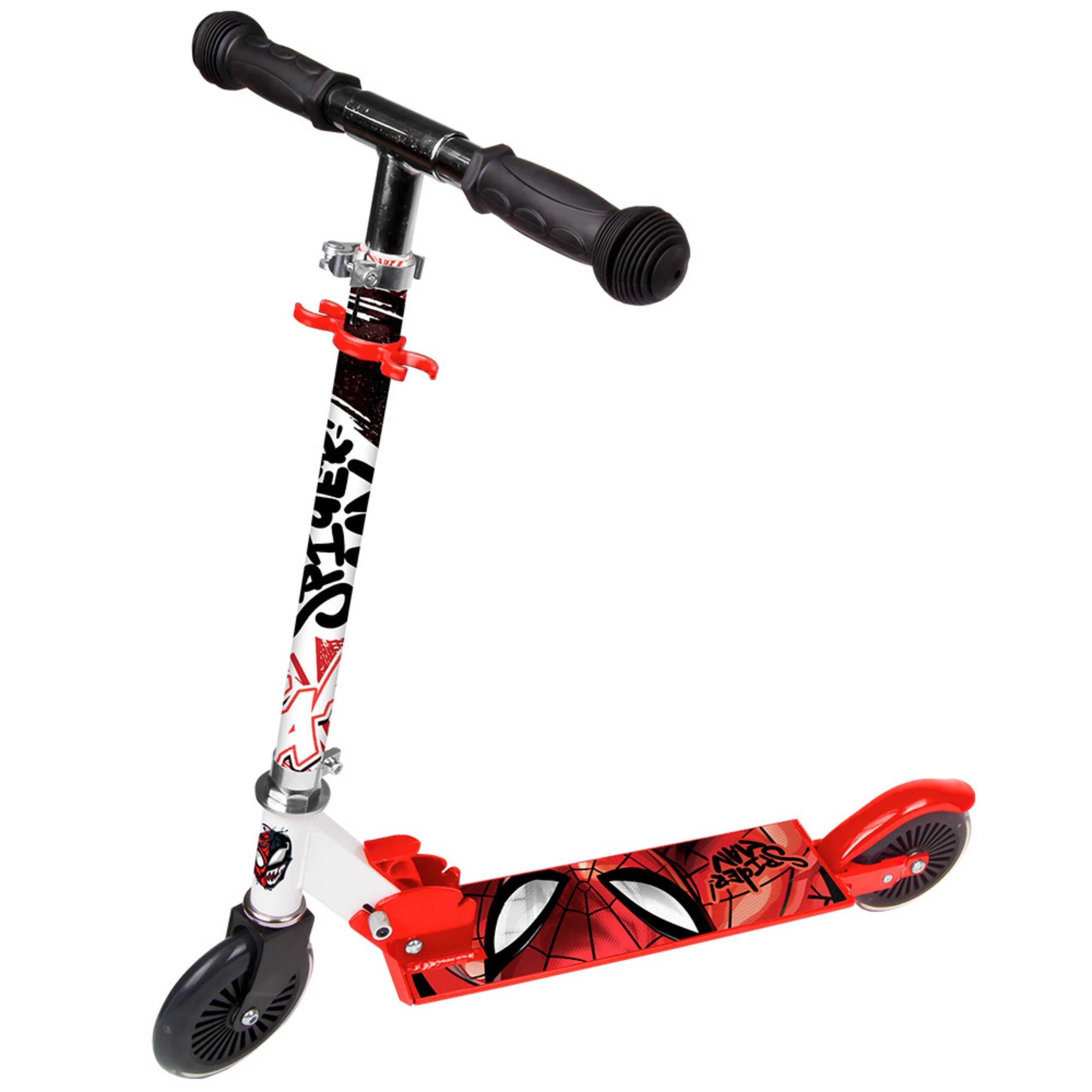 Patinete de Dos Ruedas con Freno hasta 50 kg, Plegable, Ajustable 6+