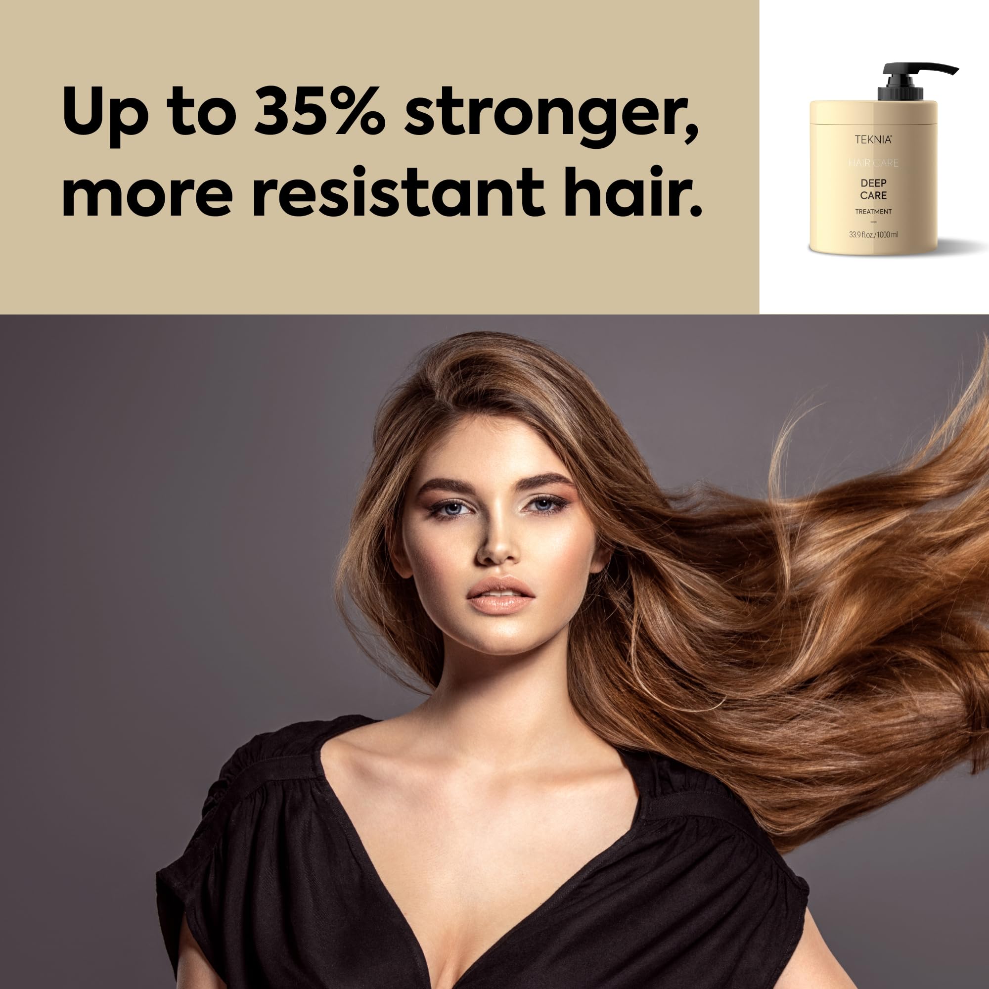 LAKMÉ - Haarkur, 1000 ml, Anti-Aging Effekt, 35% mehr Haarfestigkeit