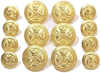 Brass jacket buttons Clearance