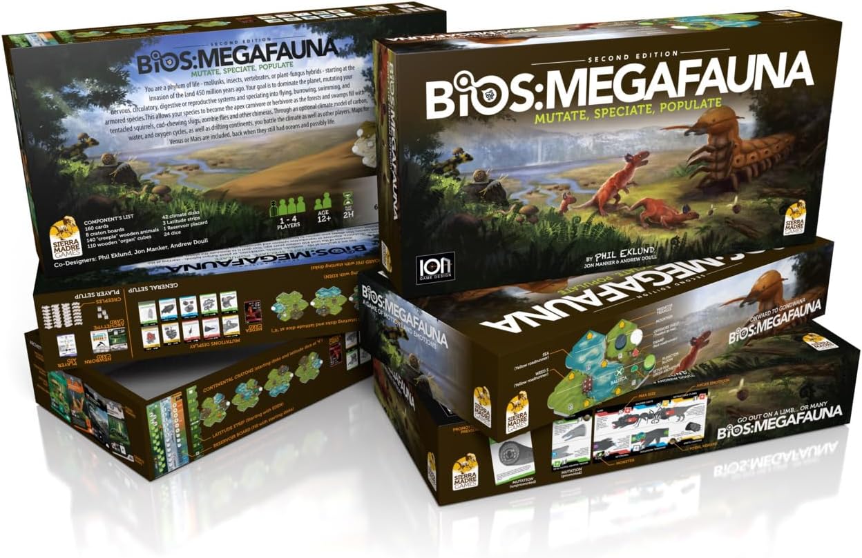 Sierra Madre Games Bios Megafauna - Mutate, Speciate, Populate (2nd Edition)