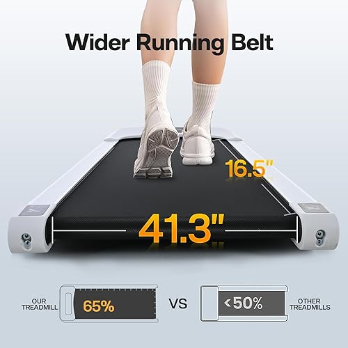 Miniatura 5 de Caminadora para debajo del escritorio, almohadilla para caminar para el hogar y la oficina, caminadora portátil de 2.5 HP, máquina de correr para