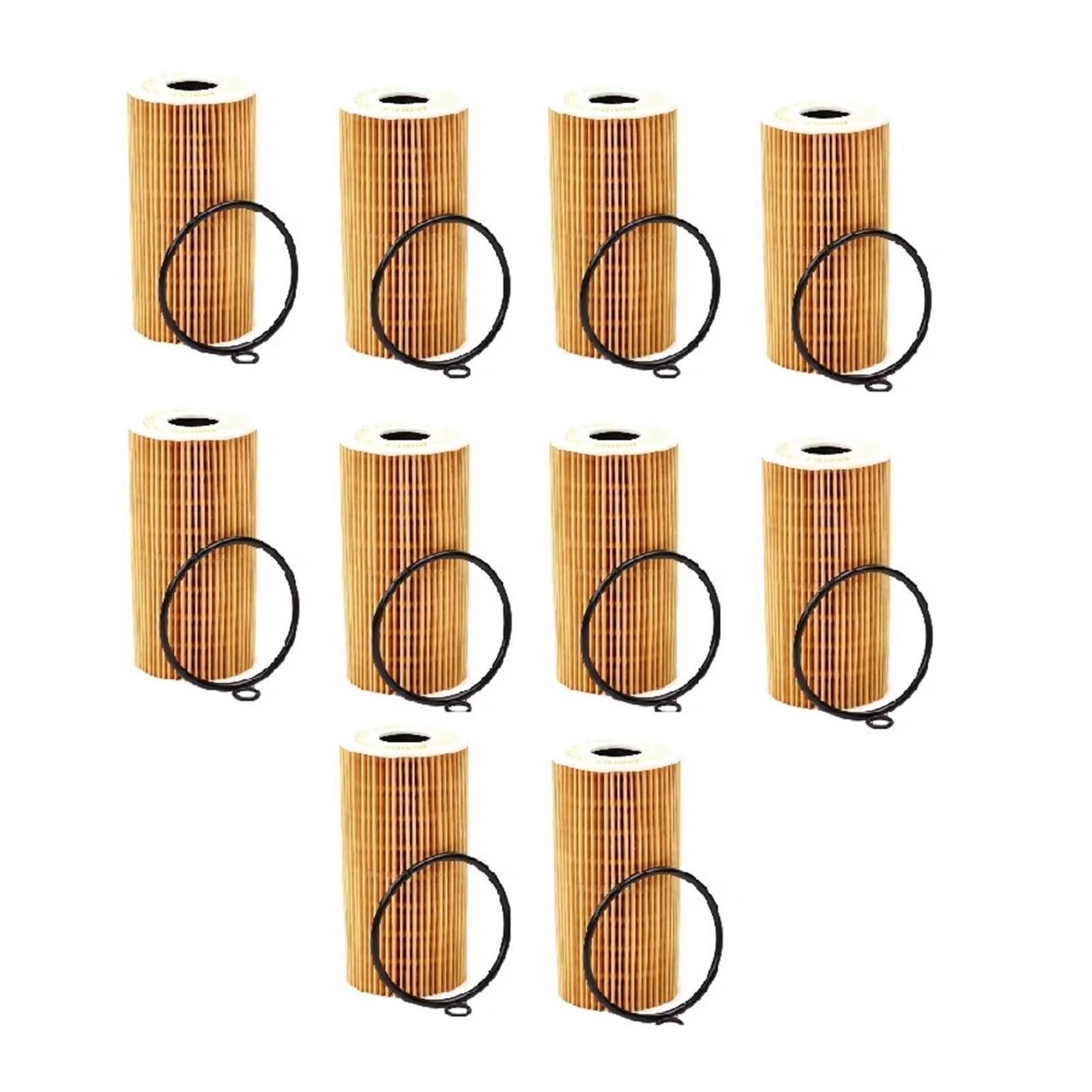 10 filtros de aceite compatibles con motores diésel, GENESIS G70, HYUNDAI Ix35 2.0CRD, SPORTAGE .0 y STINGER Filtro de Aceite para Coche