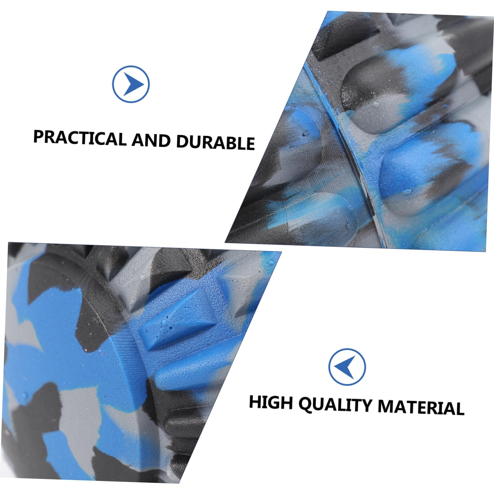 GLEAVI 2piezas Pelota De Masaje Para Pies Camuflaje Rodillo De Fitness Para Relajación Muscular y Entrenamiento Accesorio y Práctico Para Yoga y Ejercicio