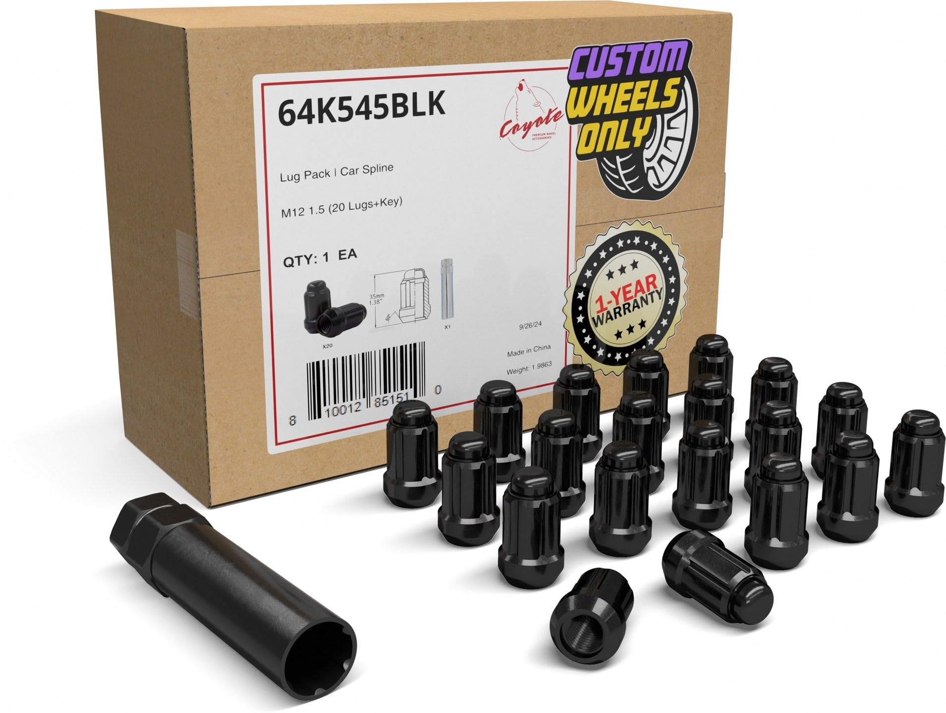 まーる Amazon.com: Wheel Accessories Parts 20 Pcs 12mm 1.50 12x1.50