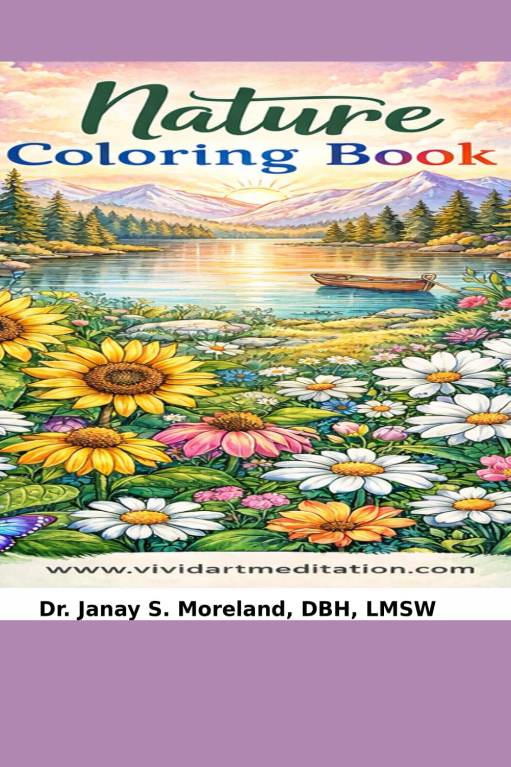 Nature Coloring Book: Adult Coloring Book