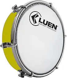 Tamborim Abs Amarelo 6 Tarr Pele Leitosa