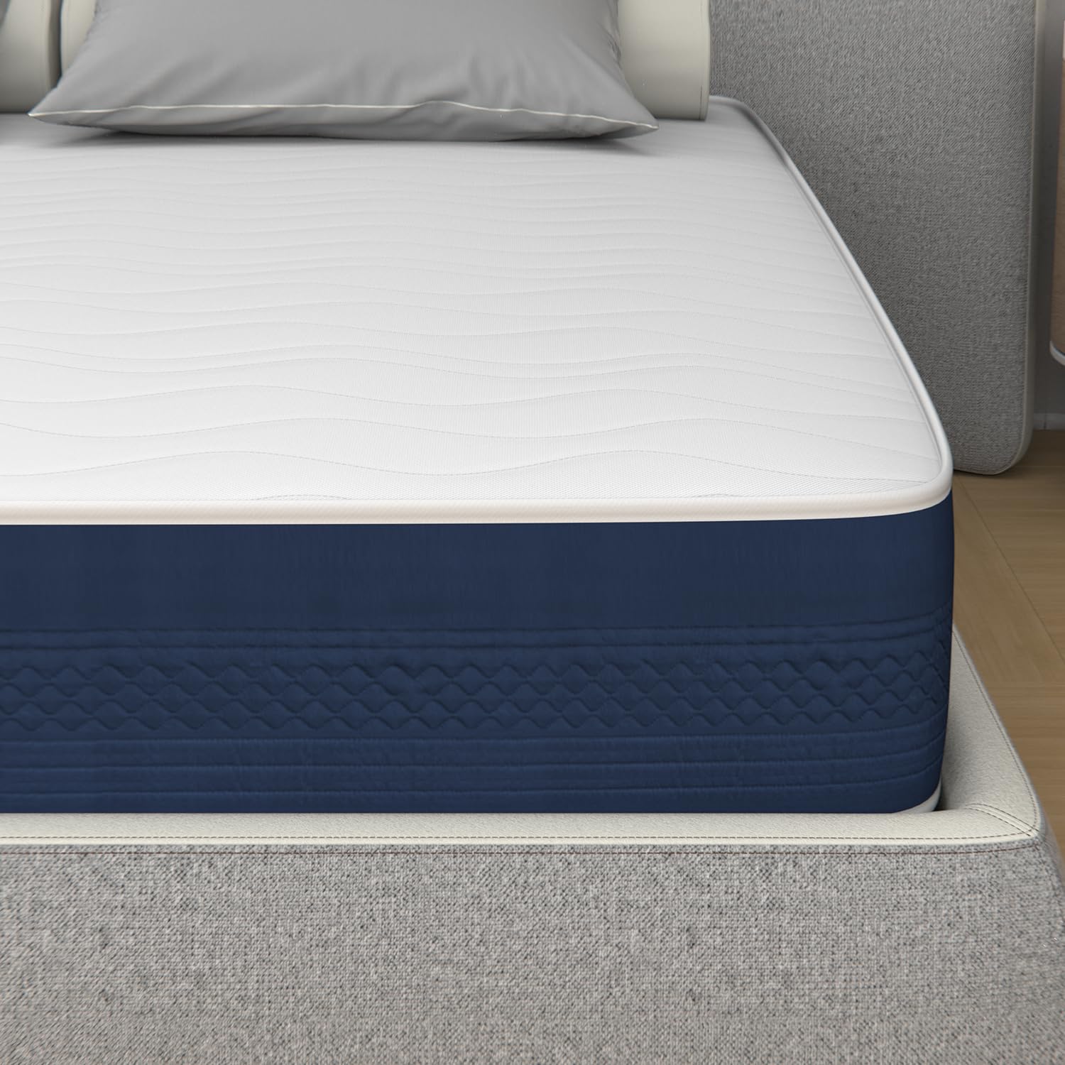 MiaSuite Materasso Memory Matrimoniale 170x200 Alto 16 cm - Anallergico, Antibatterico, Antiacaro, Traspirante - Ortopedico, Dispositivo Medico, 100% Made in Italy | Mila