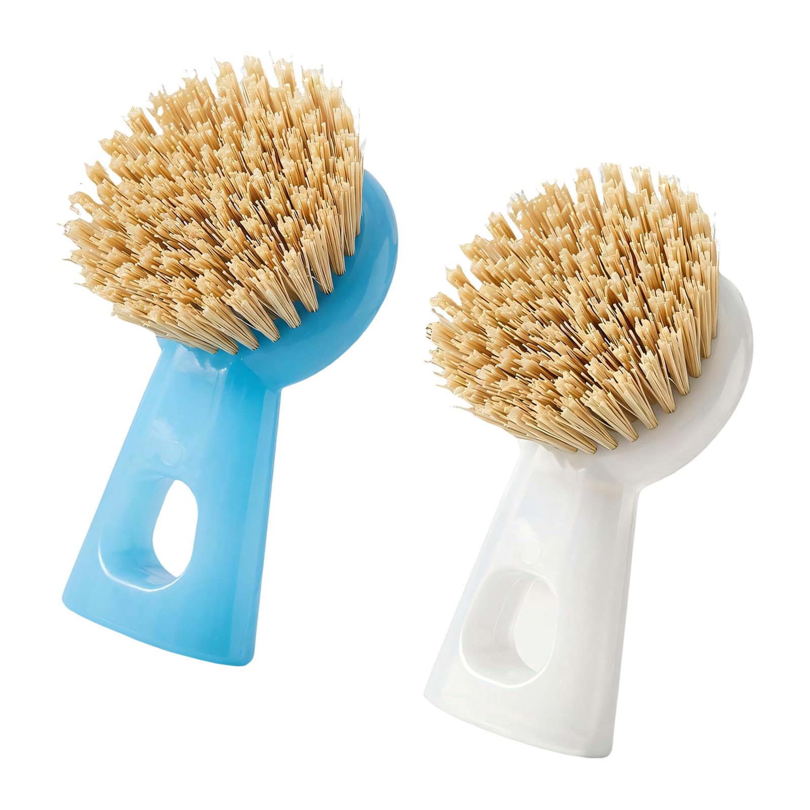 Oxxggkao Handle Dishes Brush Household Clearing Brush for Efficient Pots and Pan Clearing with Vertical Storage Design Pots Scourer