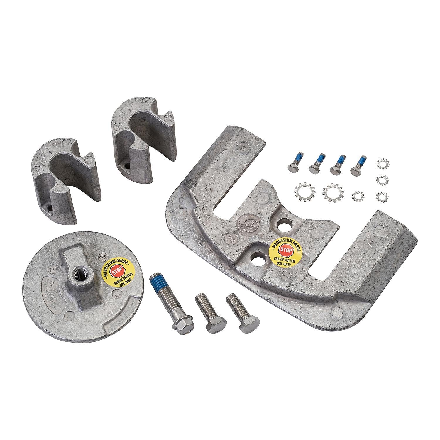 Quicksilver 888760Q03 Magnesium Anode Kit - MerCruiser Bravo II and Bravo III Drives