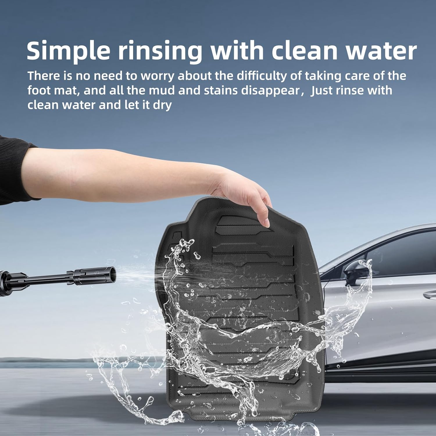 SMABEE Floor Mats & Cargo Liner & Backrest Mats for Chevrolet Chevy Suburban 2026 2025 2024-2021 (Not Fit GMC Yukon XL) TPE All Weather Floor Liners Trunk Mat Accessories Interior Protective Pads