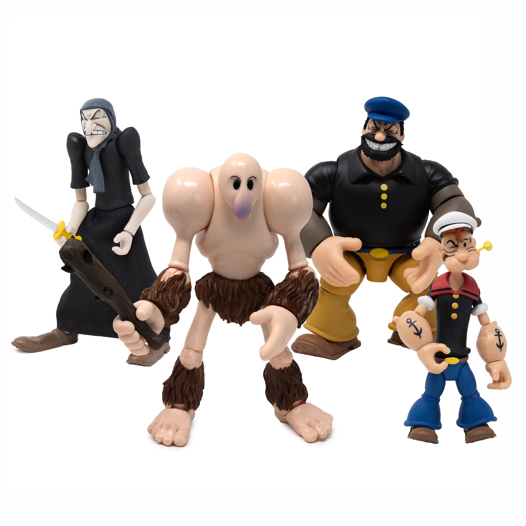 Amazon.co.jp: Boss Fight Studio ポパイ クラシック 4点セット 悪役