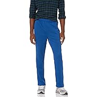 Amazon Essentials Pantaloni Sportivi in Pile con Fondo Aperto (Disponibili in Taglie Extra Forti)