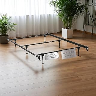 STL Beds full-to-queen hook-on steel bed frame converter
