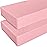 NTBAY 2 Pack 100% Brushed Microfiber Fitted Crib Sheet, Super Soft and Cozy 28x52 Crib Sheet for Standard Crib and Toddler Mattresses, Boys, Girls, Unisex, Pink, 28x52 Inches