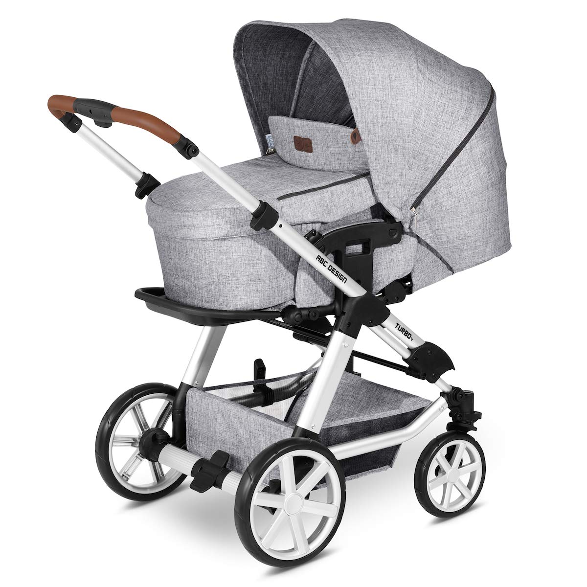 ABC Design Turbo 4 Modell 2020, Farbe:Graphite Grey