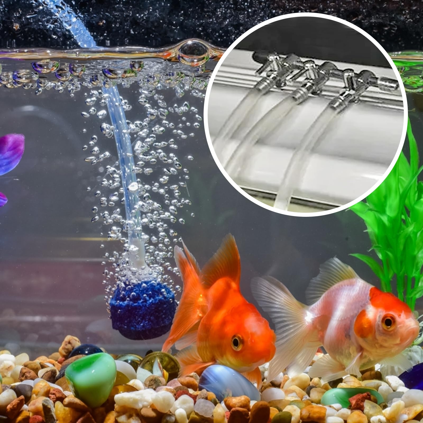 Luftpumpenventil für Aquarien