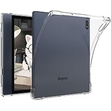 Clear Case for Bigme B7 Pro/Bigme B7 eReader | Slim & Lightweight | Anti-Slip & Scratch Resistant | TPU Transparent Flexible Soft Back Cover, Clear