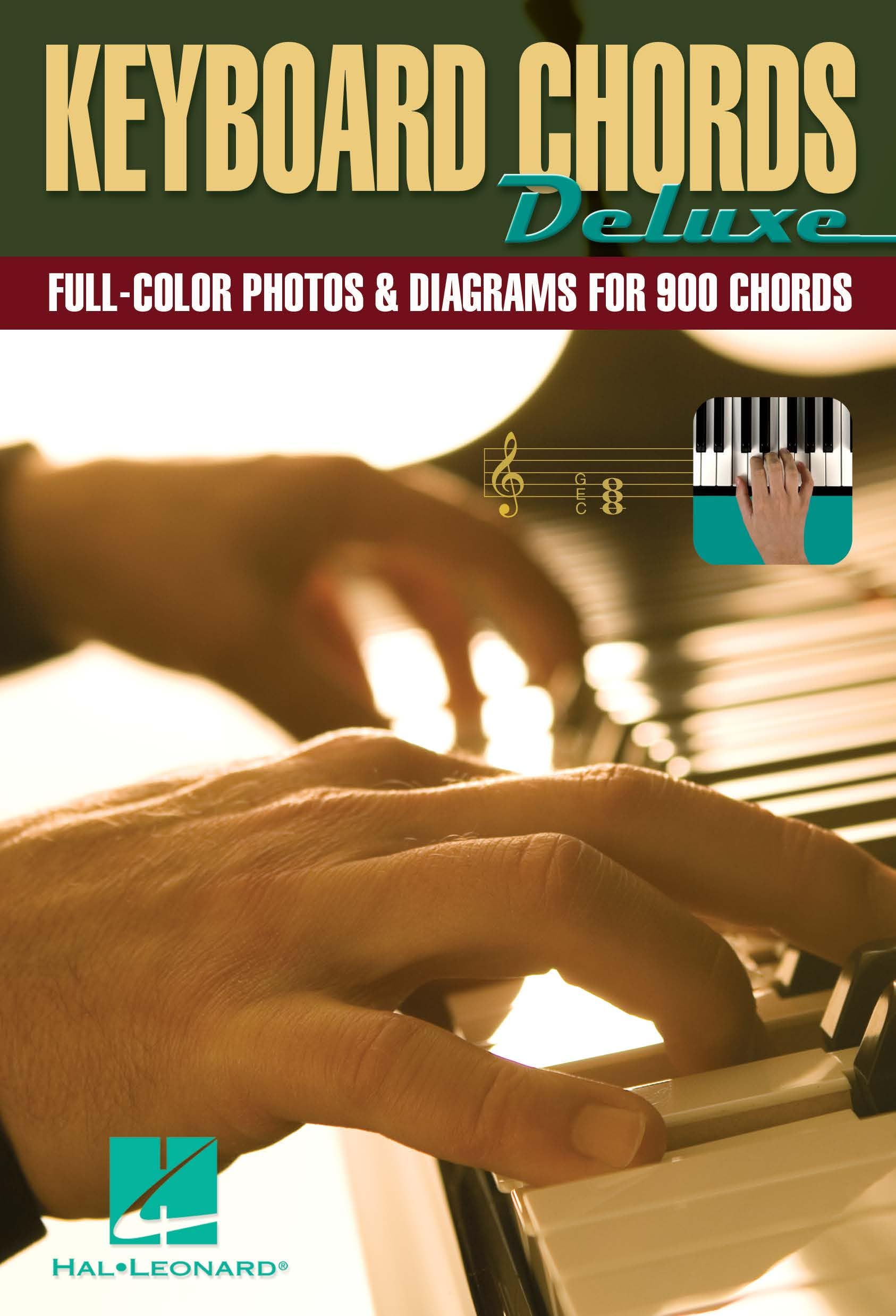 Keyboard Chords Deluxe: Full-Color Photos & Diagrams for Over 900 Chords