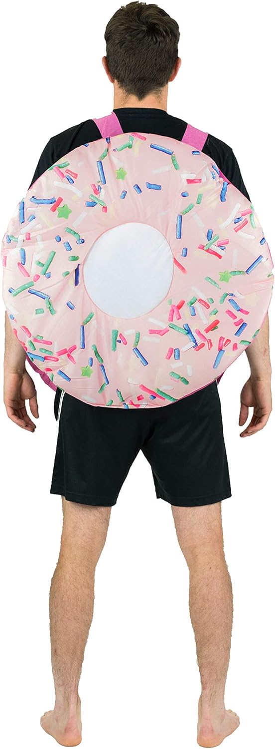 Bodysocks Pink Donut with Sprinkles Costume for Adults (One Size) - Image 6