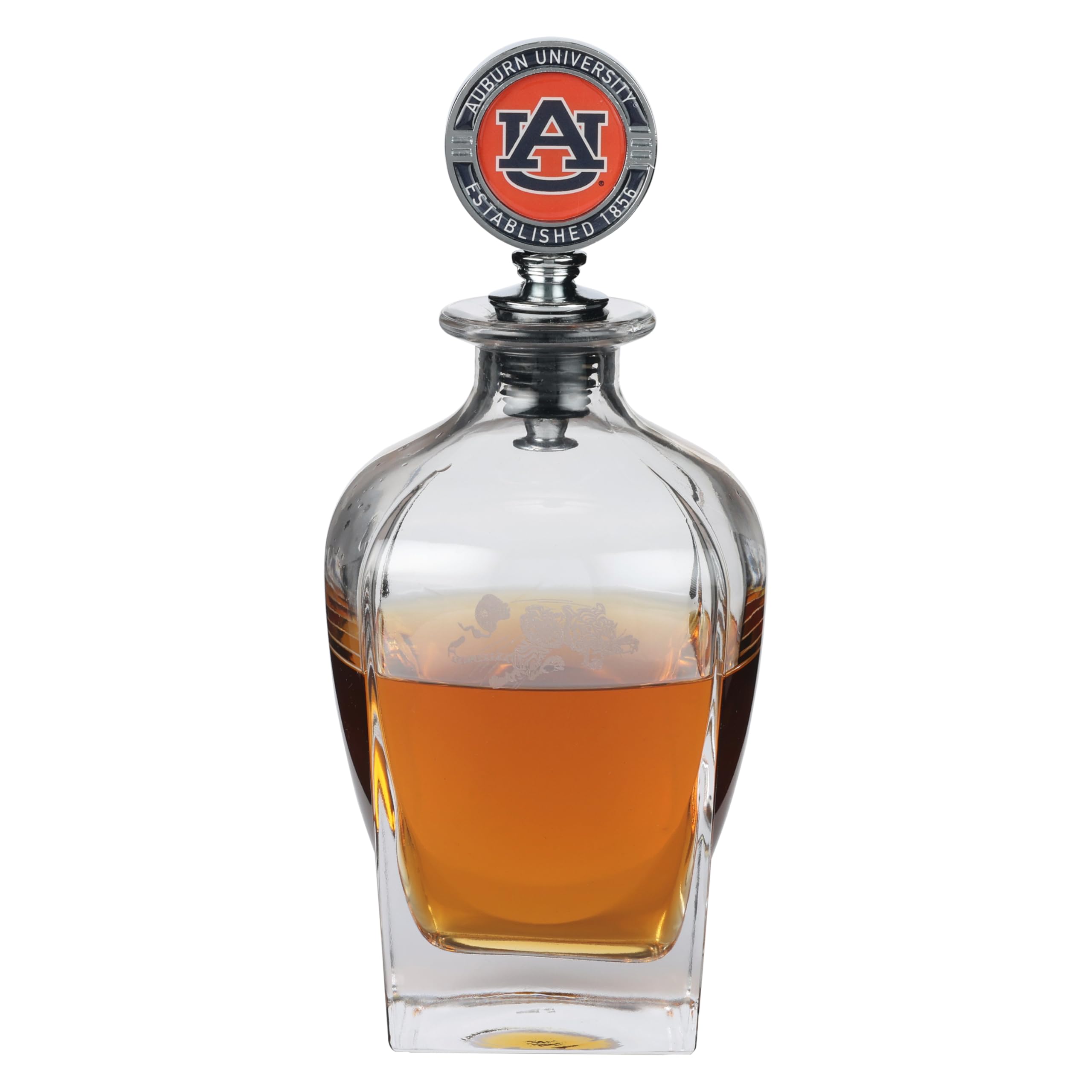 The Memory Company | Licensed NCAA Decanter with Mascot Stopper