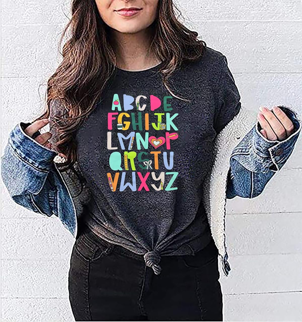 WWelcome Back to School Teacher Tshirt Women in My Back to School Era Shirts First Day of School Teacher Gift Tees Top - Image 3