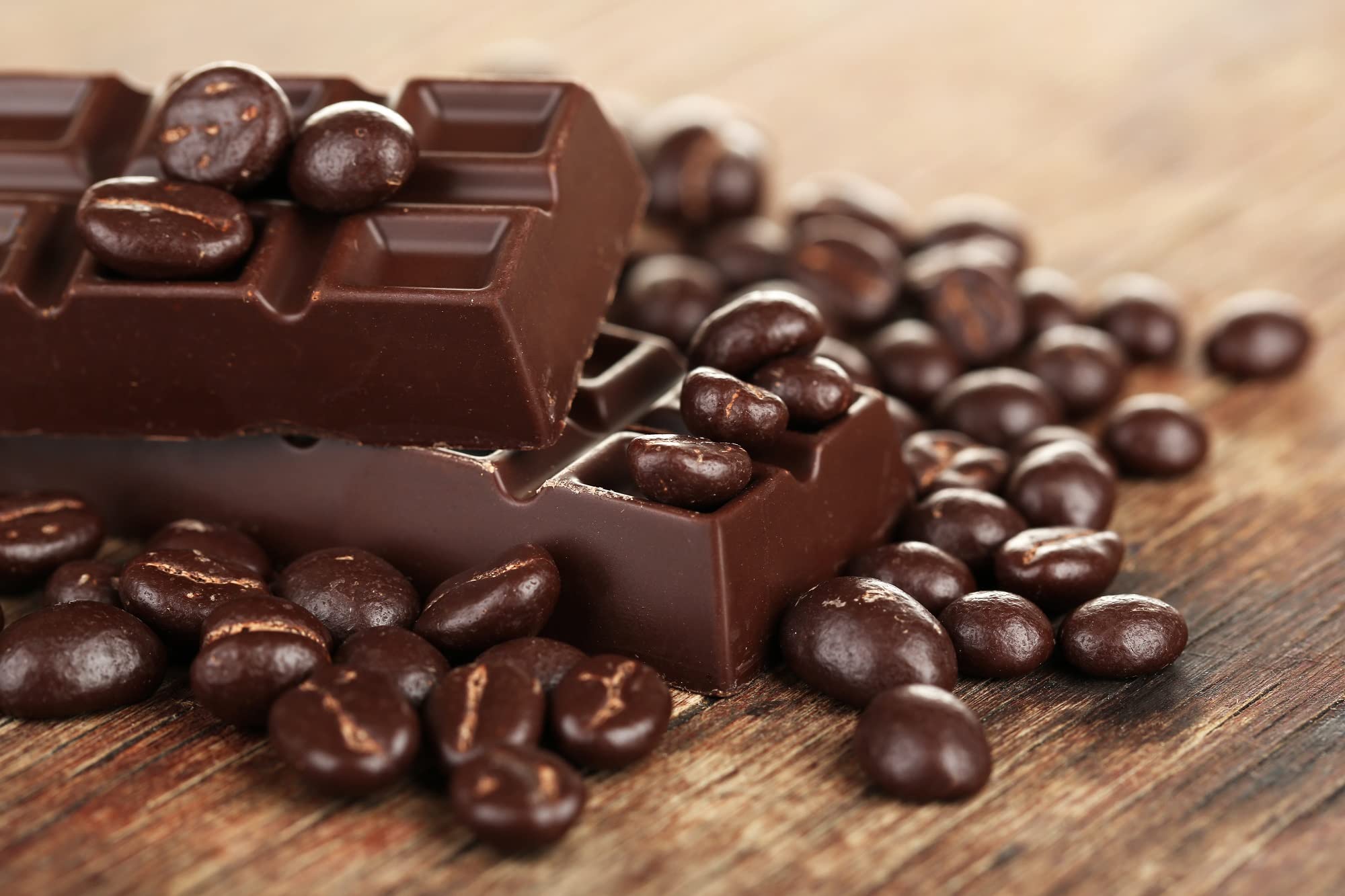 Mynatura Kaffeebohnen in Zartbitterschokolade I Kaffeebohnen I Mit Schokolade umhüllt I Backen I Snack I Süß I Kaffee Aroma I Beutel (3x 1000g)