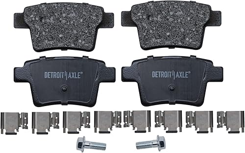 Miniatura 114 de Detroit Axle - Pastillas de Freno Delantero para Ford Fusion Lincoln MKZ Zephyr Mercury Milan Mazda 6, Pastillas de Freno Cerámica Reemplazo