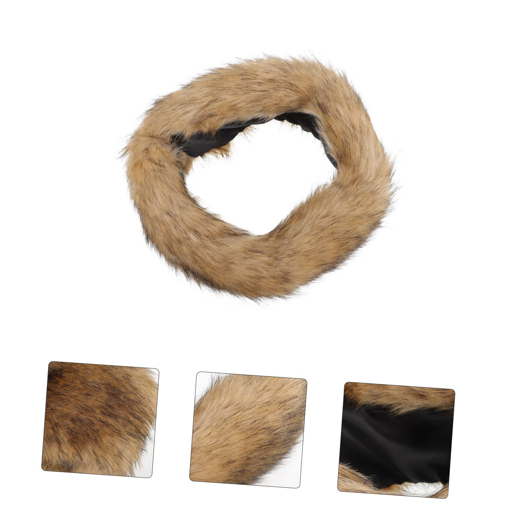 Ipetboom Faux Fur Hat for Women All Match Warm Headband for Outdoor Activities for Skiing Snowboarding Hiking and Shopping Stylish Decorative Accessory