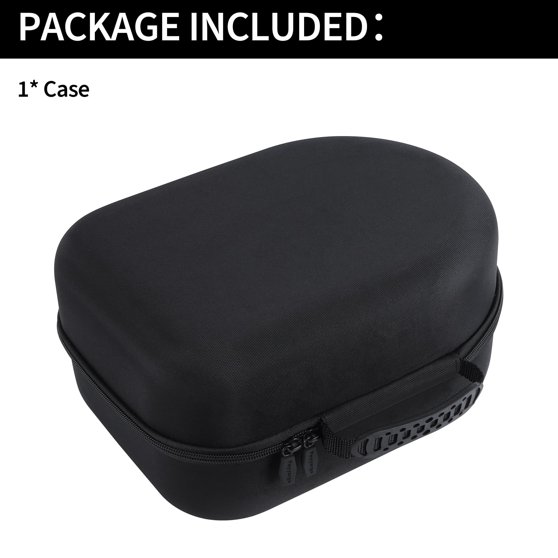 Dur Étui de Protection Compatible avec Meta Quest 2/3/3S Virtual Reality Casque et Accessoires de Contrôleur (Noir)