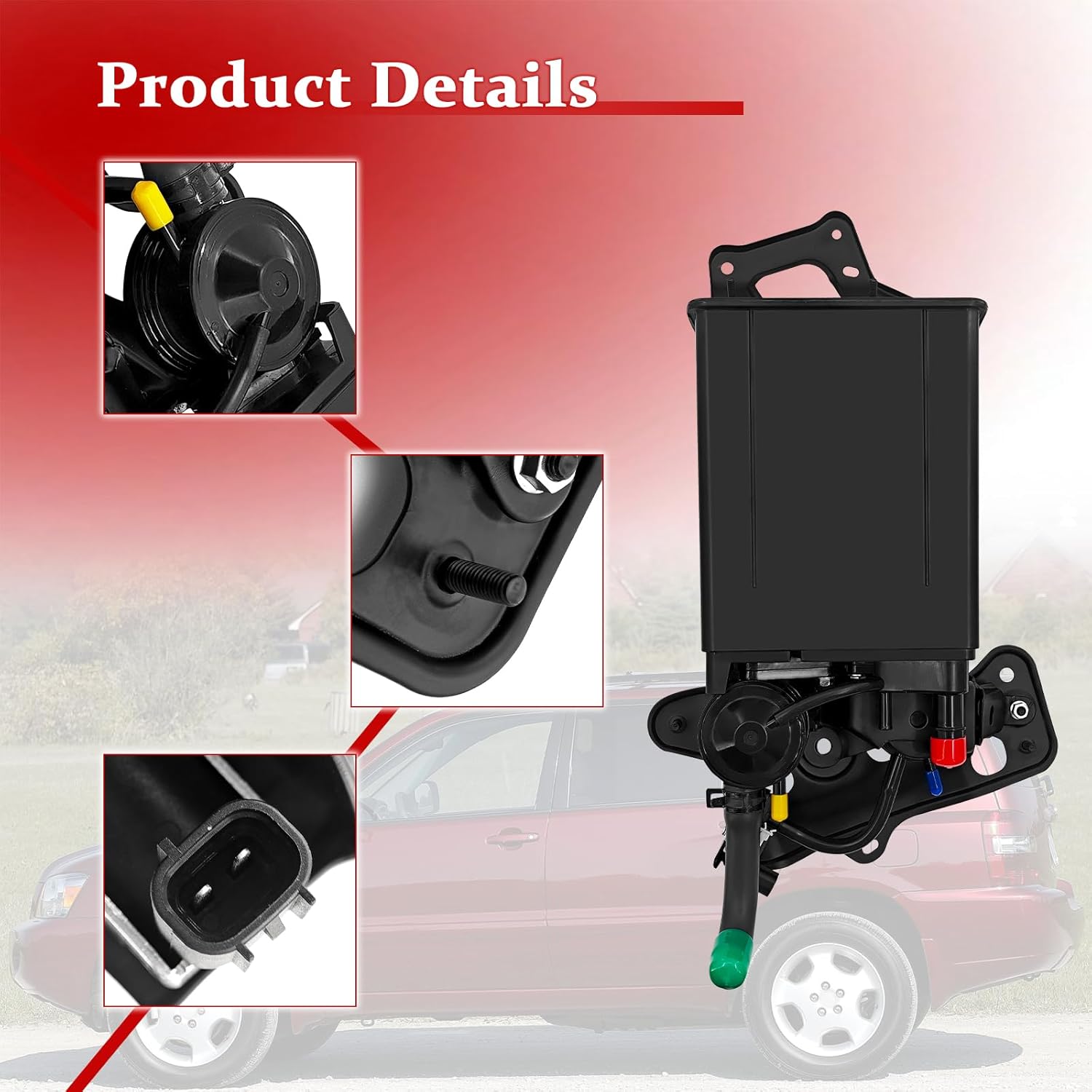 77740-48080 7774048080 Vapor Canister Replacement for Toyota Highlander 2.4L 3.0L 2001-2004 Fits for Lexus RX300 3.0L 2001-2003