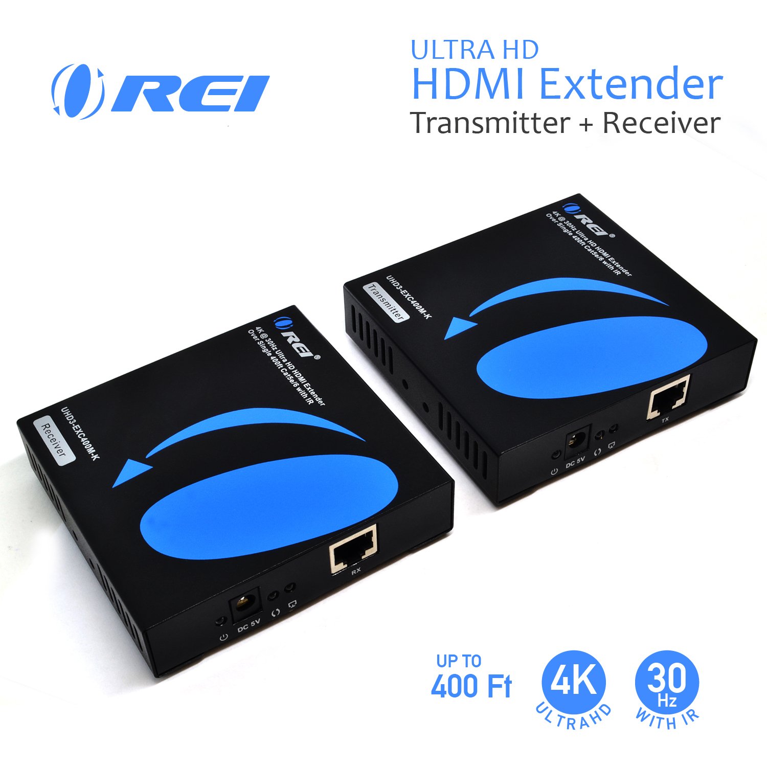 Buy OREI 4K HDMI Extender Over Single CAT5e/CAT6 Cable One to Many