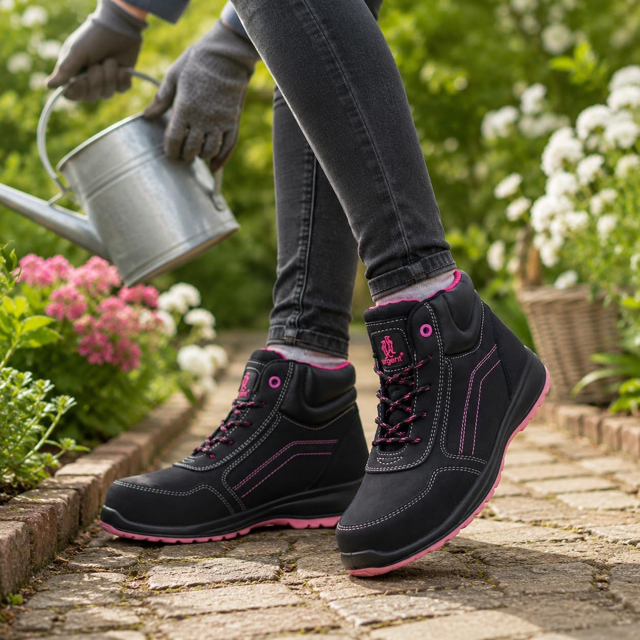 Urgent Lady Arbeitsschuhe Sicherheit Industrie Sicherheitsschuhe Modell 116 S1 EN ISO 20345 NEU + OVP