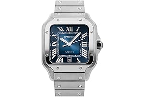 Cartier Santos De Large Model Blue Dial Men's Watch WSSA0030: A Luxurious...