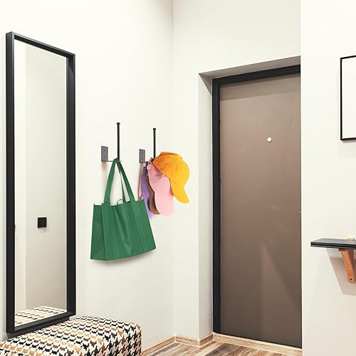 Miniatura 8 de 4 Pack Hat Racks for Baseball Caps, Stainless Steel Hat Organizer for Baseball Cap, Hat Holder Storage Organizer, H at Hanger Strong Adhesive/Wall