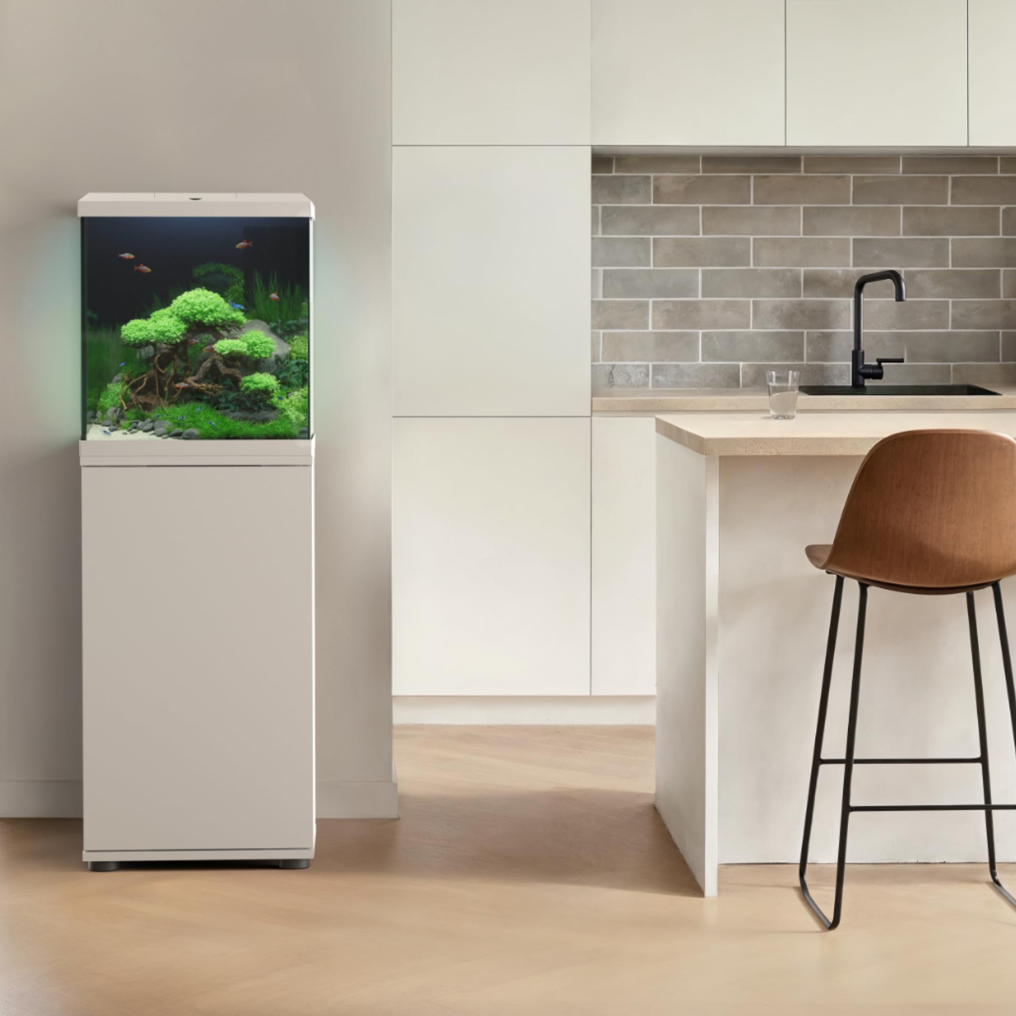 JUWEL Aquarium VIO Cube 54 Kombination Weiß Premium-Bundle