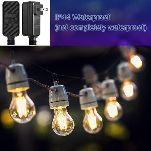 Miniatura 5 de 2 piezas de fuente de alimentación de clase 2, transformador LED, adaptador de corriente de bajo voltaje para luces de cuerda de Navidad,