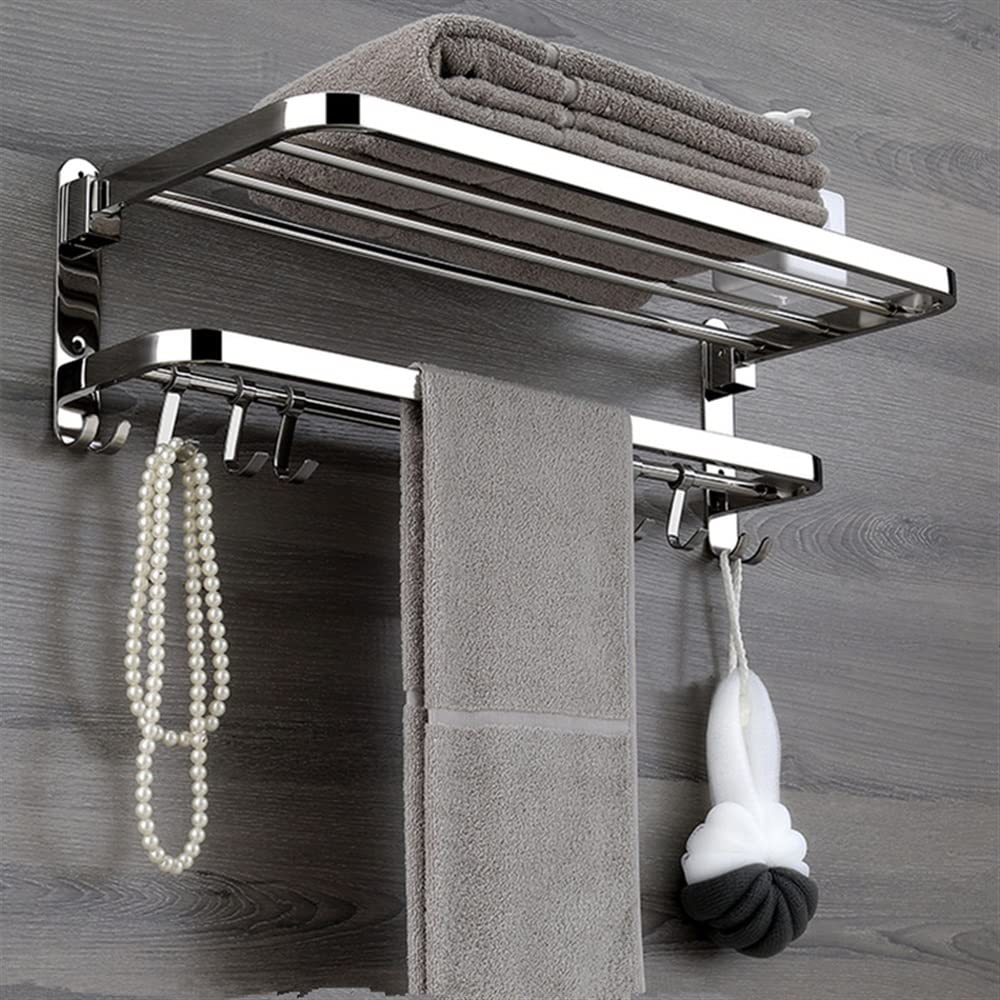 Rack de serviette mural LWX pour une salle de bain ordonnée chaque matin