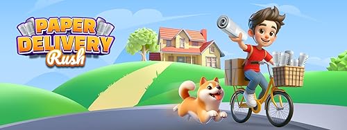 Paper Delivery Rush - Bike Racing Game